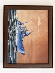 Wolters Painting USS Tuscaloosa 12×16