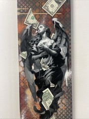 Angel Graffiti Cash Original Painting graffiti Art Tattoo Art Street Art Hustle