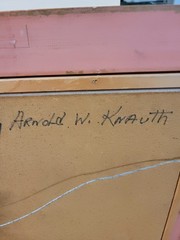 Arthur W. Knauth „Tall Ship“ original oil on canvas