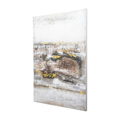 „Briskly“ Unframed Handpainted Abstract Wall Art 60 In. X 40 In.