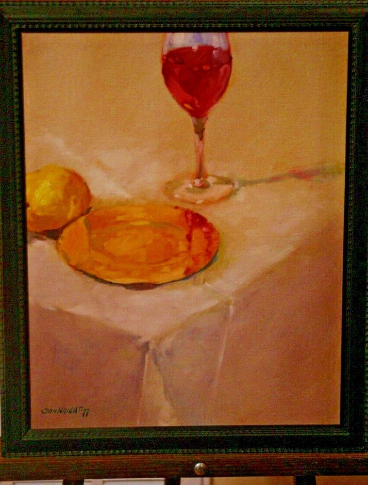 Don Wright ORIGINAL 1977 Still Life