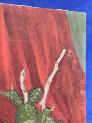 C.1965 Oil on Canvas & Stretcher ~ STILL LIFE ~ Gladys Wellington, Somerville MA
