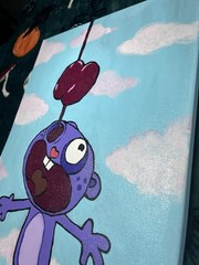 Canvas Painting – Happy Tree Friends – Animation Theme – Unframed nostalgia art
