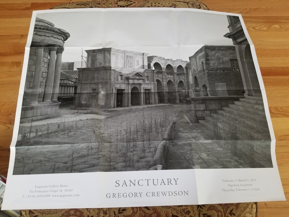 Gregory Crewdson “Sanctuary“ (14) 2009″ poster RARE FIND