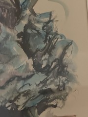 Vintage Signed Watercolor of Flameco Dancer by Pere Clapera Argelaguer