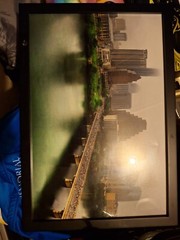 Wall Art cityscape print Downtown Dallas Texas
