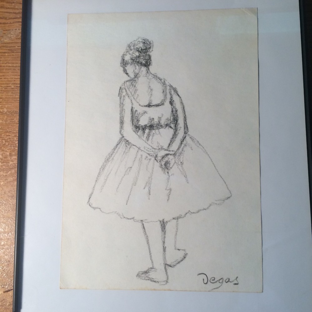 painting Edgar Degas