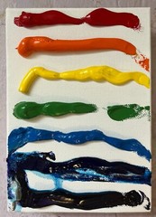 Rainbow, Oil Painting, Gallery, Abstract Art on