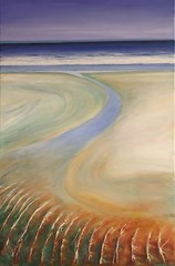 Original Oil on Canvas „Shore Tide“ by Ross D Jahnig