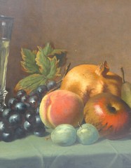 Still Life with Fruit and Glass J. Müsing 1880 Oil on Wood 42.0 cm x 35.0 cm