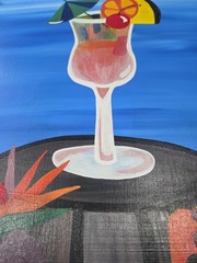 Folk Art Painting 20″ x 16″