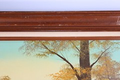 Vintage Landscape Oil Painting Signed Lewis 30″W x 24’H
