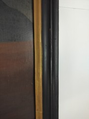 Very Large Antique Painting Oil on Wooden panel Crucifixion after Antoon Van Dyc