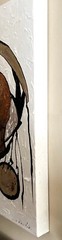 ABSTRACT OUTER SPACE FIGURES ACRYLIC PAINTING GALLERY WRAP 16X20 CANVAS SIGN COA