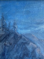 Vintage Plein Air Pacific NW? Coastal Landscape Impressionism Seascape Painting