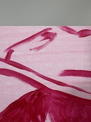Original Retro Cowgirl Pink Canvas 12×16 Acrylic Colorful Western Pop Art