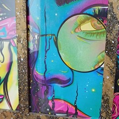 Handmade Psychedelic Hippie Art Acid Trippy