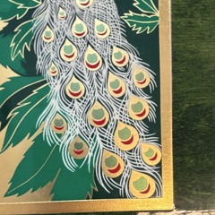 Permaplaque Asian Painting Birds with Flowers Japanese Floral Nature Art