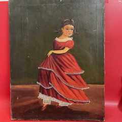 Agapito labios oil painting ,,Dancing girl“, not signed