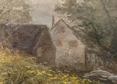 Frank Knox Morton Rehn Impressionist Landscape with Farmhouse