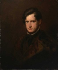 stunning oil painting handpainted on canvas-a young man