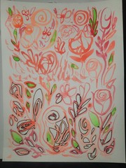 Tajin- Original Watercolor Painting With Acrylic Paint Marker Details