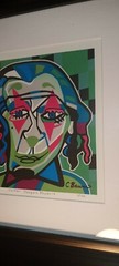 Joker, CBaum, Limited Edition Print, #1/100, Framed 15×15