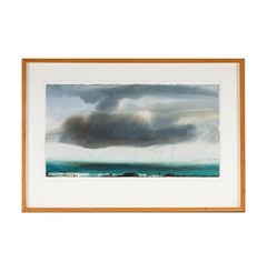 Edward J.W. Li, Original 20th Century Watercolor, signed, dated and framed
