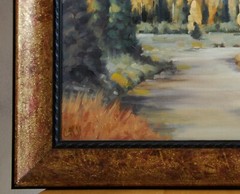 Original Signed Artwork Framed 11“X14″ Schwabacher Landing Grand Teton N.P.