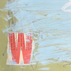 Original Mixed Media Abstract Modern Art Painting 18×24 „Unity W Atlanta“ Signed