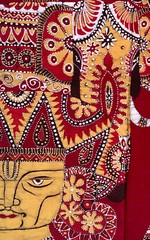 Artistic Batik Painting from Sri Lanka – 26″ x 34″