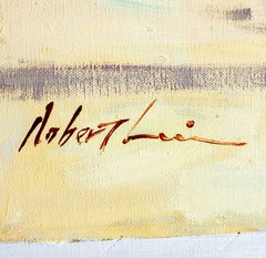 Robert Lui (Vietnam,NY,b 1951) oil painting 137519