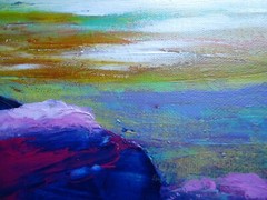 ORIGINAL PAINTING „Cranberry Hill“ 14×18 canvas panel/acrylics by Steven Graff