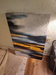 Large Painting 3 ft. tall x 2 ft. wide x 2 in. thick