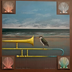 Carter Music By the Sea original acrylic on canvas