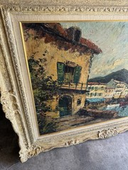 LARGE WILLEM DE ZWART ANTIQUE DUTCH LANDSCAPE OIL PAINTING OLD OCEAN BEACH