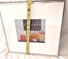 David Stainback „Merge“ Original Signed Painting Framed Contemporary Art VA