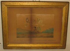 ANTIQUE ANCIENT TRAVELER „GUIDE-BOARD“ RHODE ISLAND FOLK ART SIGN OWL PAINTING