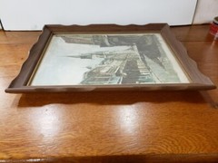 Vtg Framed Signed Color Print Don Davey St. Louis Cathedral French Quarter NOLA