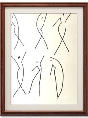 Abstract Gesture Darwin’s Modern Unique Paper Watercolor 14X11