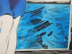 1989 ORIGINAL PAINTING signed GUSTAFSON FASHION ILLUSTRATION COMMERCIAL ART