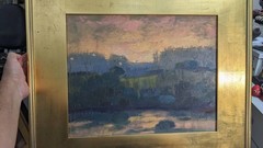 Al Gury, oil on board 16 x 20
