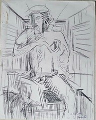 Vicente Fabre 2- Pencil Drawing In One Page 9 X 11