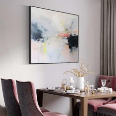 Black And Gray Abstract Painting Oil Painting Abstract Wall Art Painting