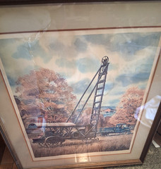 1976 KINLEY SHOGREN PRINT 18″ x 15″ „COUNTRY LIFE“ LIMITED EDITION, SIGNED