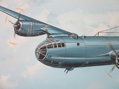 Raymond Waddey Painting B-29 Superfortress, Signed WASP, Dora D. Strother 20×24″