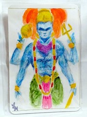 Miniature Fine Art Study – Watercolor on Paper – Signed Original