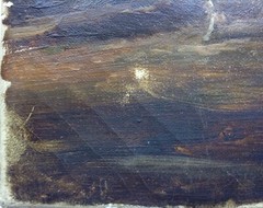 19th Century Attr. to BIDAULD Lively Landscape French Neo-classicism Oil Canvas