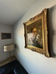 ANTIQUE 19TH CENTURY ENGLISH EUROPEAN OIL PAINTING OLD BRITISH PORTRAIT UK 1800s