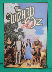 Hobby Lobby The Wizard of Oz Print on Wood Board/Frame Wall Hanging 19 1/4 x 13″